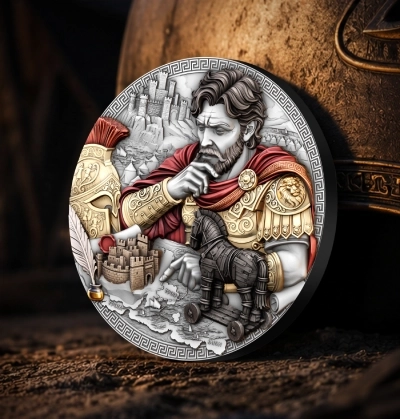2026 Niue The Odyssey Odysseus 2 oz Silver Coin - Image 5