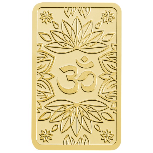 The Royal Mint OM 1g Gold Bar