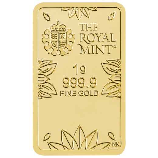 The Royal Mint OM 1g Gold Bar - Image 2