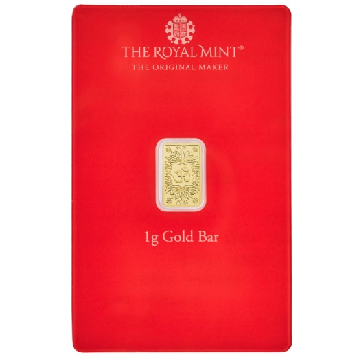 The Royal Mint OM 1g Gold Bar - Image 3