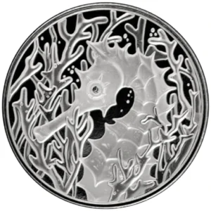 2026 Samoa Seahorse 1 oz Silver Coin