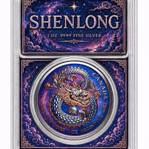 Shenlong 2019 Canada Dragon 1 Oz Silver Coin 