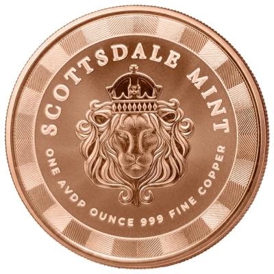 Statue Of Liberty 1 Oz Copper Round - Image 2