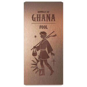 2026 Ghana The Fool 1 Kilo Copper Coin Blind Box with 12g Gold Chase 