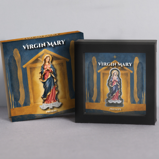 Virgin Mary 1 Oz Silver Coin - Image 6