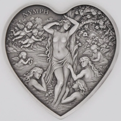 2026 Truth Guard Nymph Antiqued 1 oz Silver Coin