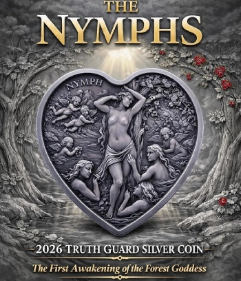 2026 Truth Guard Nymph Antiqued 1 oz Silver Coin