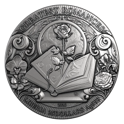 2026 Liberia Golden Story 2 oz Silver Coin - Image 4