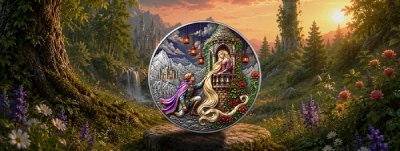 2026 Liberia Golden Story 2 oz Silver Coin - Image 2