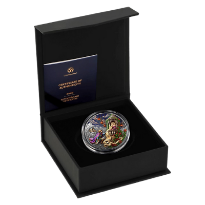 2026 Liberia Golden Story 2 oz Silver Coin - Image 5