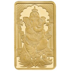 The Royal Mint Ganesh 5g Gold Bar
