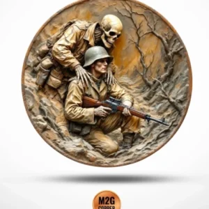 Warmonger 5 oz Copper Medal