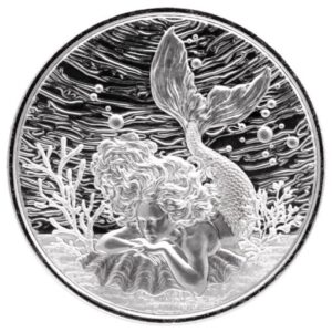 2026 Mermaid Under the Sea 1 Oz Silver BU Coin