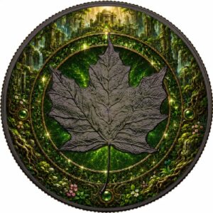 Elemental Realms Nature Ring Maple 1 oz Silver Coin