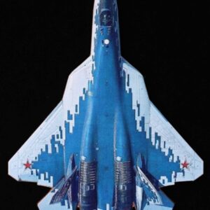 Russian SU 57 Felcon CU Colorized Medal