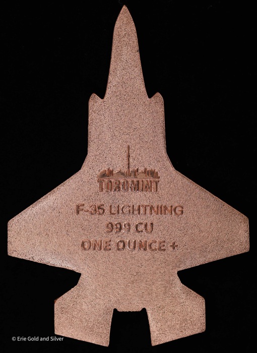 Russian SU 57 Felcon CU Colorized Medal - Image 2