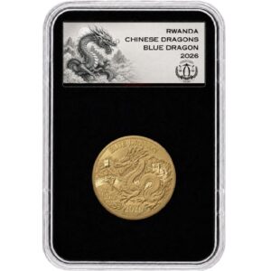 Blue Dragaon 1/12 Oz Gold BU Coin