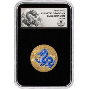 Proclain Blue Dragon 1/12 Colorized Gold Coin