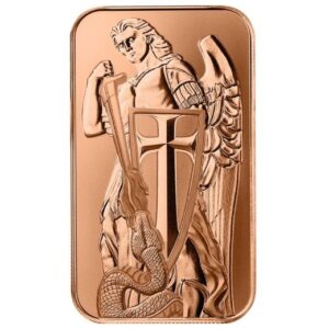 Archangel Michael 1 Oz Copper Bar
