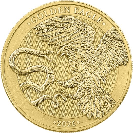 2026 Malta Golden Eagle 2.5 Euro 1/2 oz Gold BU