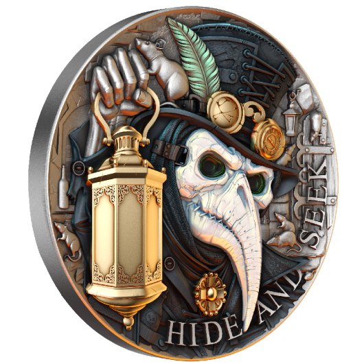 2026 Niue Hide and Seek 2 oz Silver Coin - Image 7