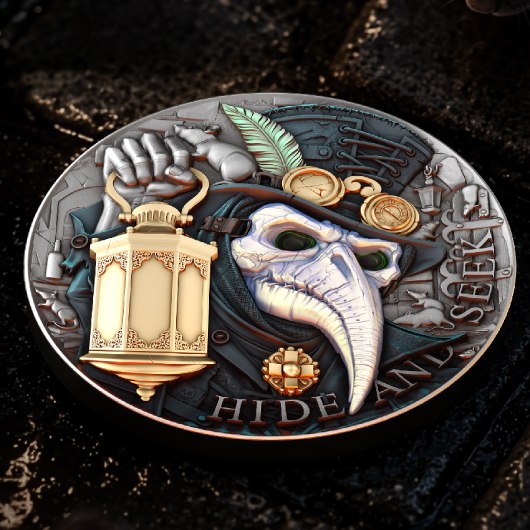 2026 Niue Hide and Seek 2 oz Silver Coin - Image 3
