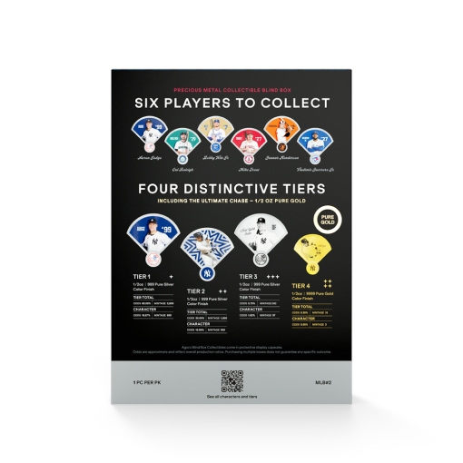 MLB: American League Blind Box 1/2oz Silver Coin - Image 4