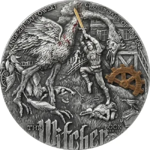 The Witcher Crossroads of Ravens 2 oz Silver Coin