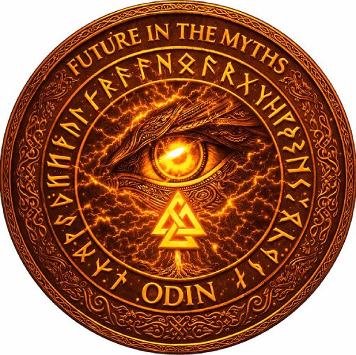 Odin Future in the Myths 1 Oz Copper Rounds - Image 2