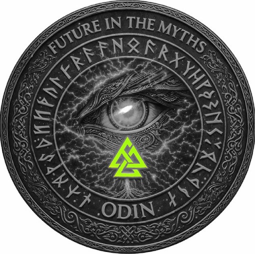 Odin Future in the Myths 1 Oz Copper Rounds - Image 4