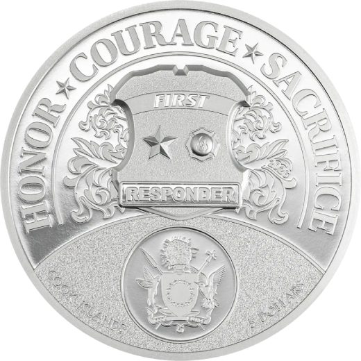 First Responders 2 X 1 Oz Proof Silver Coin Set - Image 4