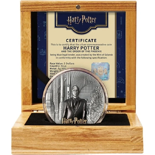 Harry Potter and the Order of the Phoenix 2 oz Silver Coin - Image 3