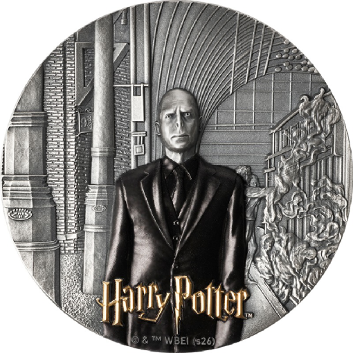 Harry Potter and the Order of the Phoenix 2 oz Silver Coin