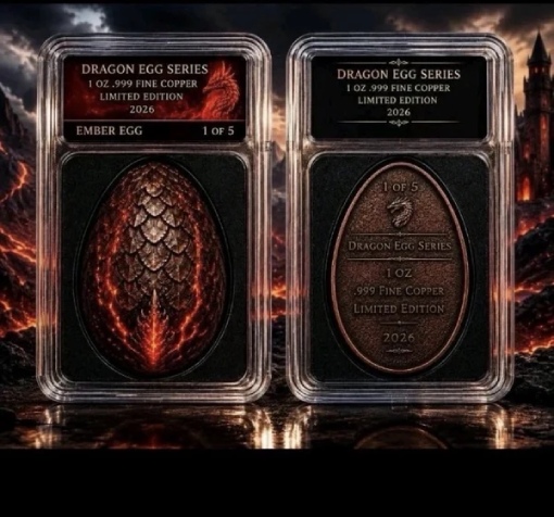 Ember Egg 1 Oz Copper Collectible - Image 3
