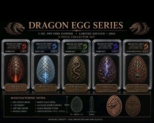 Ember Egg 1 Oz Copper Collectible - Image 4