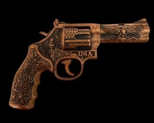 250th ANNIVERSARY REVOLVER 2.5 Oz Copper Medal - Image 4