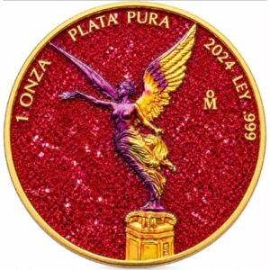 Crimson Majesty Libertad 1 Oz Silver Coin