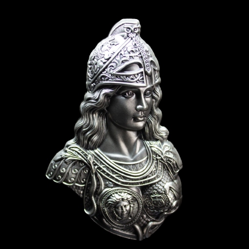 Athena 2 Oz silver Stackable Coins - Image 3