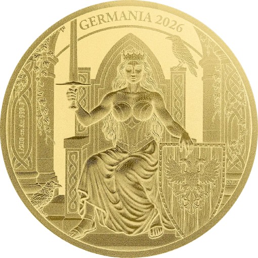 2026 Germania 1/200 oz Gold BU