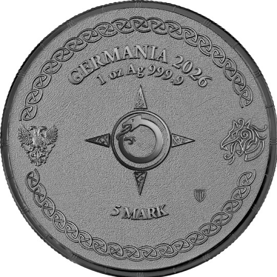 2026 Ragnorok Thor 1 Oz Black Silver - Image 2