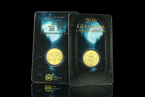 2026 Germania 1/1000 oz Gold BU - Image 5