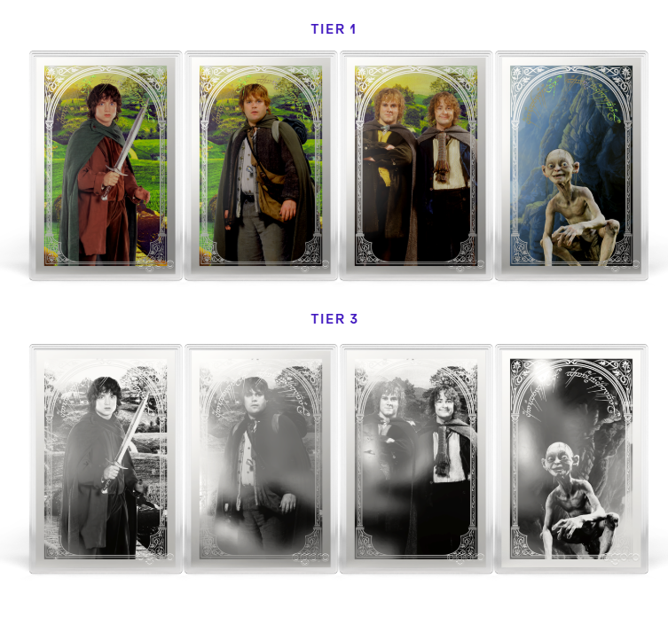 Lord of the Rings Bound by the Ring 5g Silver Blind Box - Image 3