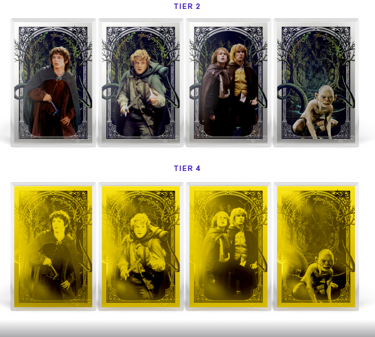 Lord of the Rings Bound by the Ring 5g Silver Blind Box - Image 2
