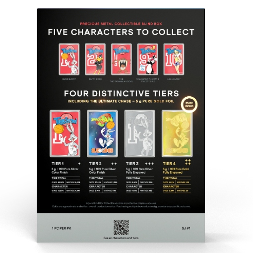 Space Jam Tune Squad 5g Silver Blind Box - Image 7