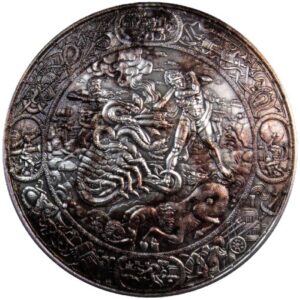 The Shield of Hercules 1 OZ Silver Stacker