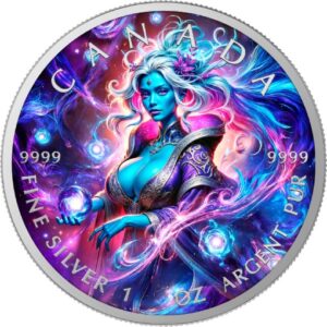 The Sorceress 1 Oz Colorized Silver Coin