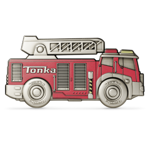Tonka Fire Truck 1 Oz Silver Coin