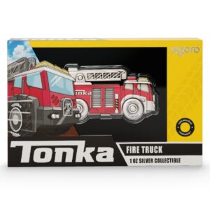 Tonka Fire Truck 1 Oz Silver Coin
