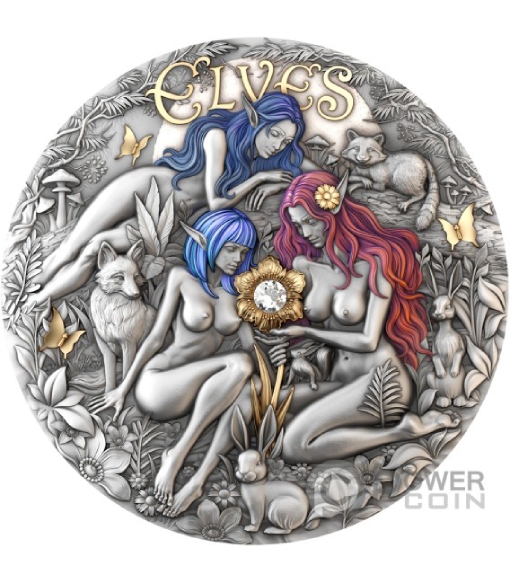 ELVES 2 Oz Silver 2000 FRANCS Cameroun 2026