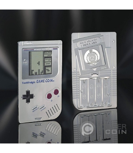 GAME TOY TechStalgic 2 Oz Silver Coin 2$ Niue 2026 - Image 5